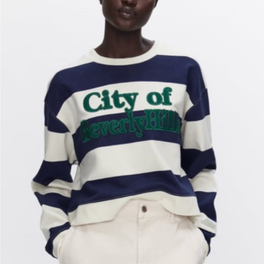ZARA crewneck sweatshirt size M